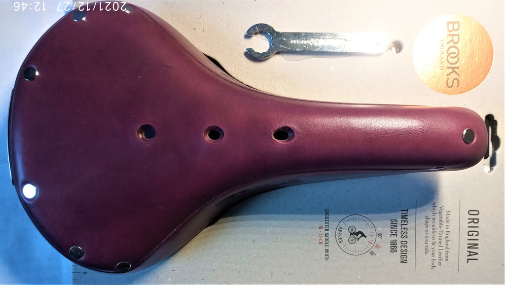 Siodło BROOKS B 17 Classic fioletowe